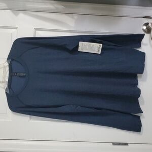 NWT Lululemon Metal Vent Men's L Long Sleeve Shirt True Navy